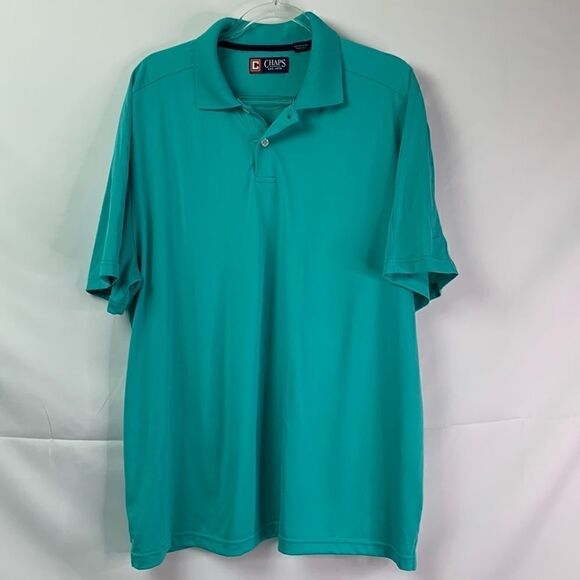 Chaps Green Golf Shirt XXL - Picture 1 of 15